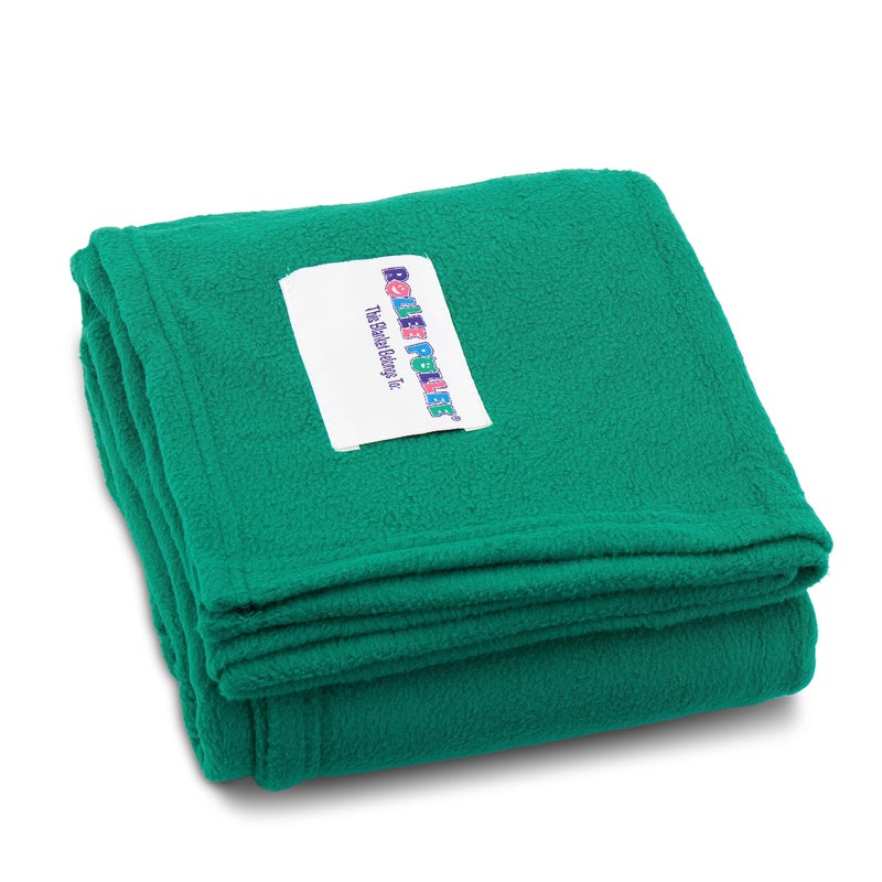 ROLLEE POLLEE Northwest Green Sleeping Bag for Kids - Super Soft Anti-Pill Fleece Blanket, Single - Cozy Nap Time Solution for Children, 36" x 48" - Image 2